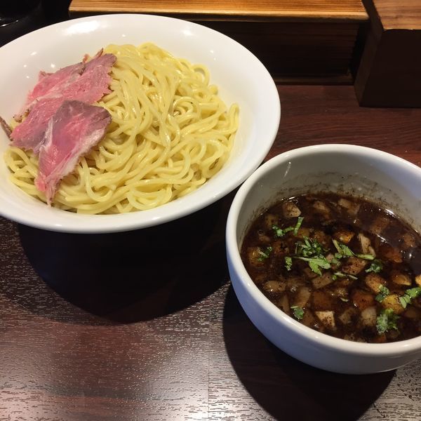 「つけ麺  大盛無料」@牛骨らーめん 牛王の写真
