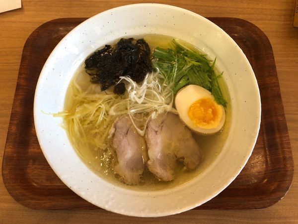 「生姜塩らーめん」@麺処直久 モラージュ柏店の写真