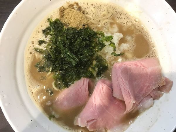 「【限定】煮干しパイタン 780円」@拉麺 ほそやの写真
