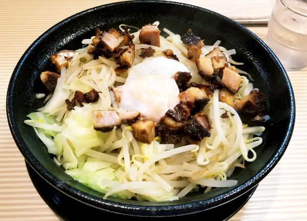 「ニンニク、スタミナまぜそば」@ラーメン ポール亭の写真