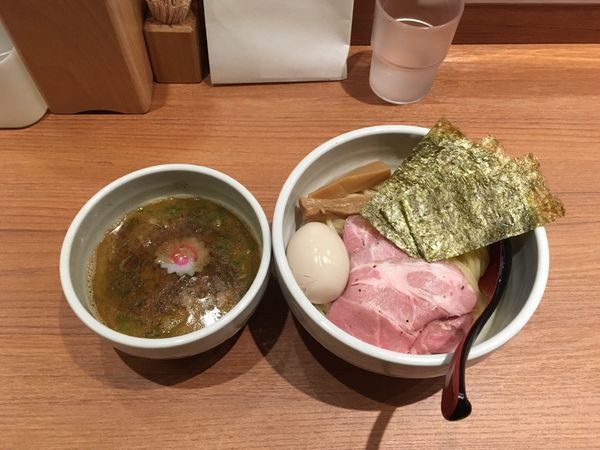 「特製つけ麺」@煮干中華そば 鈴蘭 新宿店の写真