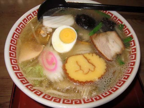 「五目中華ソバ　650円」@さかえやの写真