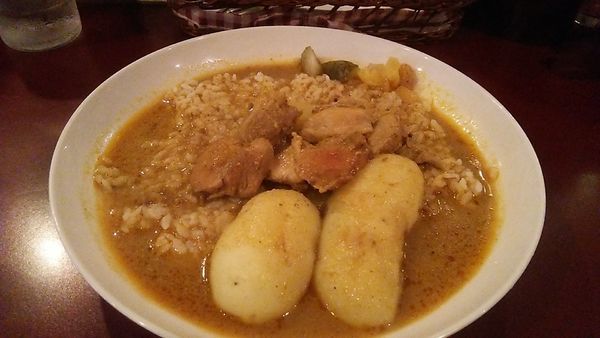 「チキンカレー 850円」@インドカレー カーマの写真