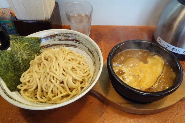 「辛つけ麺+味玉」@つけ麺 うまづらの写真