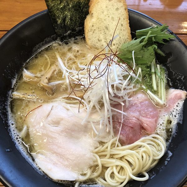 「濃厚鶏白湯（醤油）」@上気元 いただきの写真