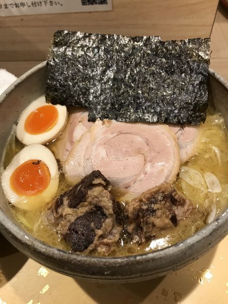 「特製生姜鶏白湯」@麺屋 音 別邸の写真