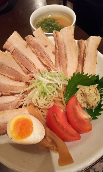 「soba豚肉つけ麺（夏期限定）」@梅光軒 札幌ら〜めん共和国店の写真