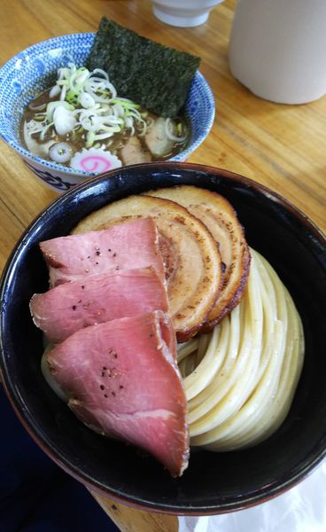 「つけ蕎麦（大）＋チャーシュー」@中華蕎麦 サンジの写真