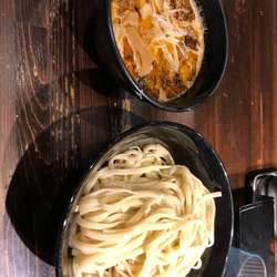 海老香味つけ麺大盛り