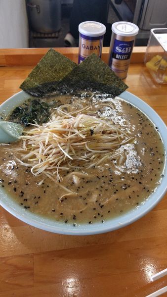 「ネギみそラーメン　中盛り」@ラーメンショップ 足利50号店の写真