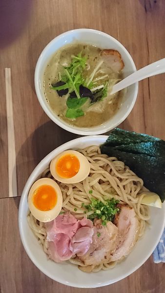 「つけ麺スペシャル(塩)  大盛」@38 NOODLE KITCHENの写真