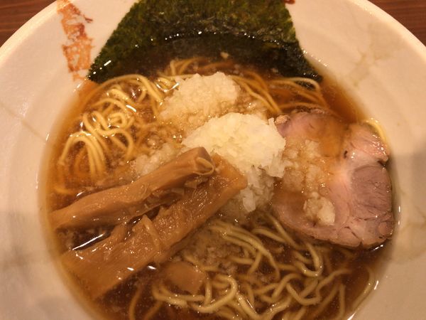 「ラーメン600円」@めん屋 とんぼの写真