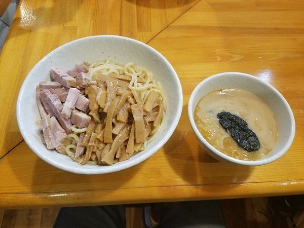 「チャーシューメンマつけ麺(1250円)」@麺屋 永太の写真