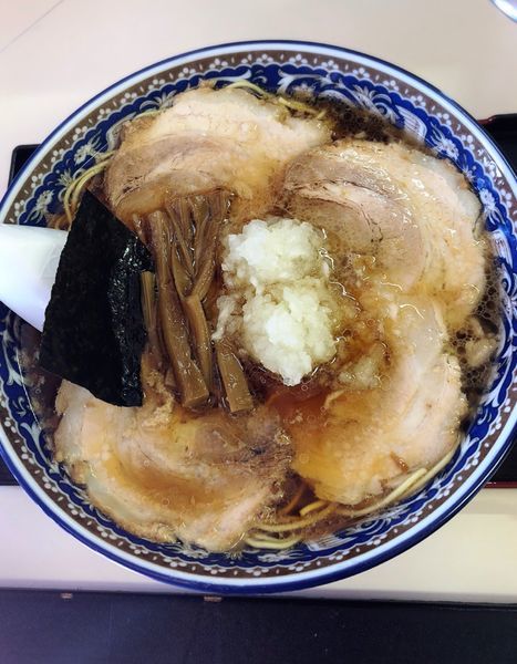 「チャーシューメン(並.バラ.ネギ多め.麺やや硬)」@タンタンの写真