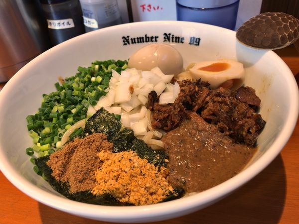 「油そば」@麺Dining Number Nine 09の写真