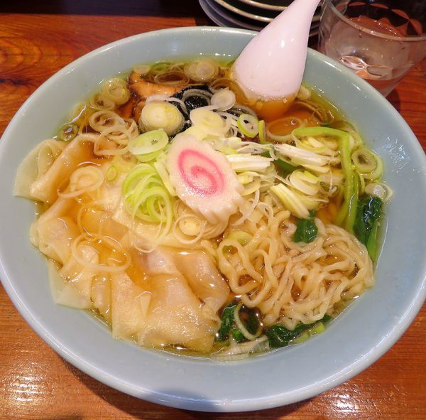 「ワンタンメン（750円）」@佐野らーめん 麺屋 翔稀の写真