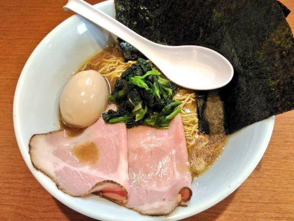 「期間限定 マグロの醤油らーめん」@麺処 みな家の写真