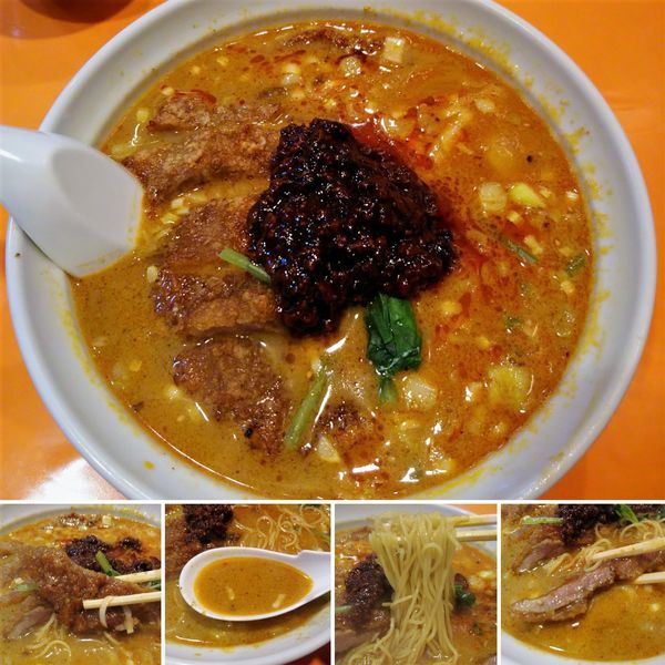 「パーコー担々麺　820円」@台湾料理 生駒の写真