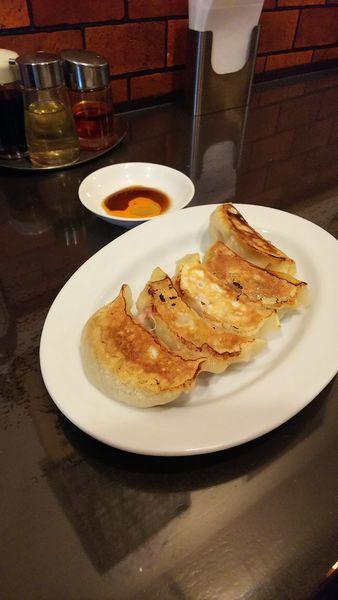 「焼き餃子」@台湾屋台の写真