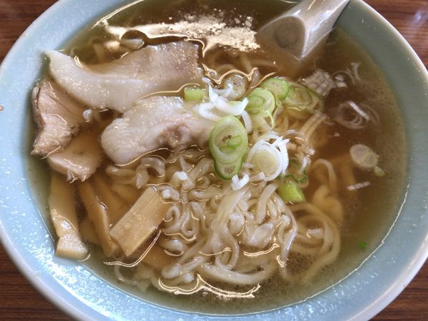 「純手打ちラーメン700円」@純手打ラーメン 近江やの写真