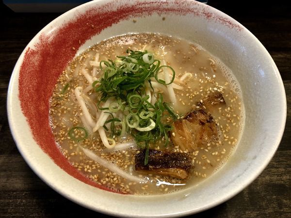 「雄らーめん塩豚骨」@塩豚骨 らー麺 雄 正雀店の写真