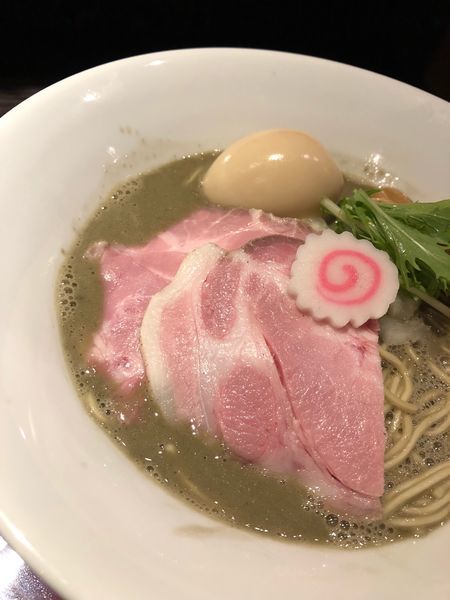 「濃厚煮干そば」@鶏そば なんきち 東京店の写真