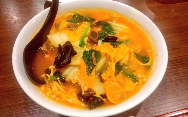 「羊肉面」@東北人家 新館の写真