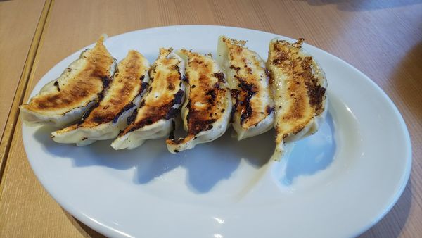 「ジューシー肉汁餃子」@麺バル プライドの写真