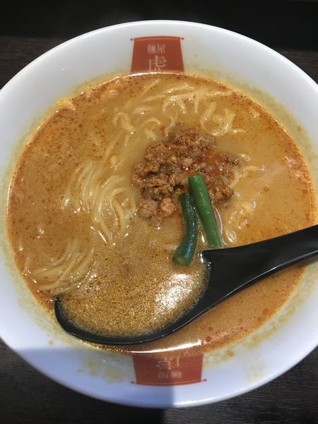 「カレー担々麺（¥730）」@麺屋 虎杖 大門浜松町店の写真