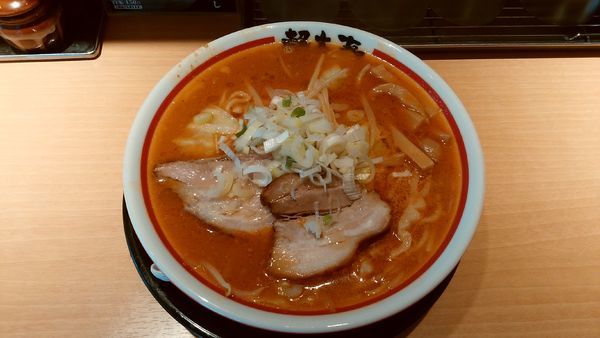 「【季節限定】濃厚味噌ラーメン¥850-」@天然豚骨醤油 らーめん玉 超大吉 上野店の写真