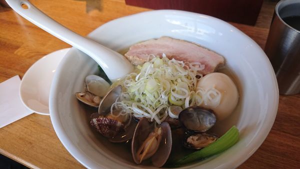 「あさり～潮～　880円」@らーめん 月の兎影の写真