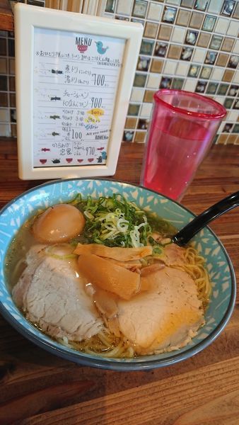 「湯とり（あっさり）700円＋味玉100円」@ラーメン屋 がったぼうずの写真