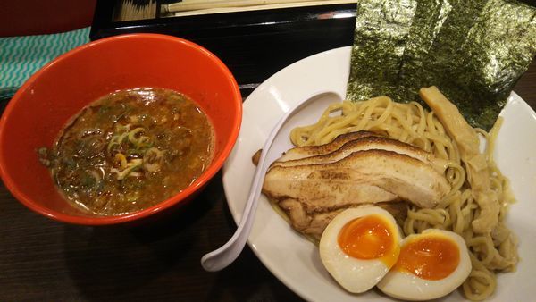 「濃厚煮干し辛つけめん」@麺屋 Rai遥の写真