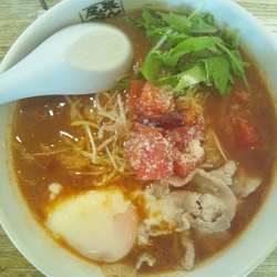 トマトらーめん〝アラビアータ〟