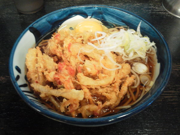 「天玉そば 460円」@めん処 つるやの写真