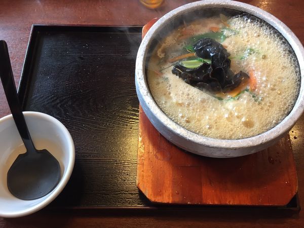 「石焼野菜タンメン塩味（819円）」@爆裂石焼らーめん 一兆 つくば並木店の写真