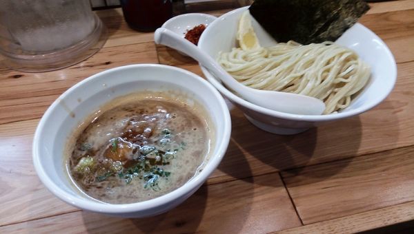 「海老漂う辛つけ麺屋」@らーめん カッパハウスの写真