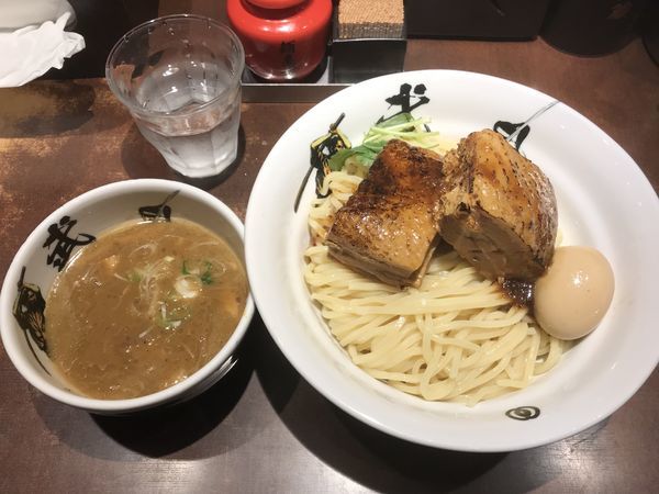 「濃厚二倍武仁つけ麺1470円」@麺屋武蔵 武仁の写真