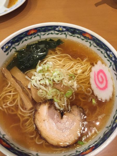「醤油ラーメン@細麺」@清湯屋の写真