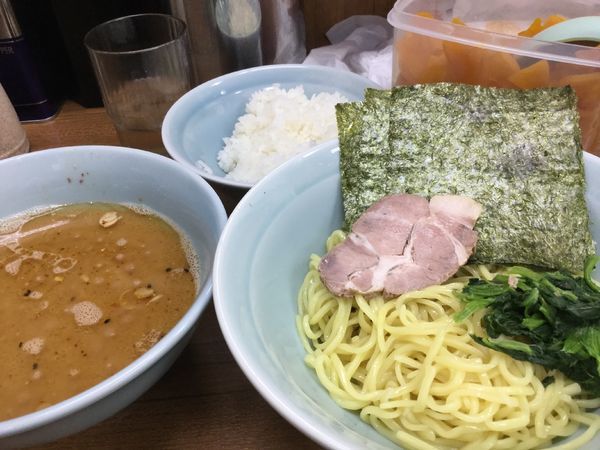 「つけ麺 並650円」@横浜ラーメン 武蔵家 北千住店の写真