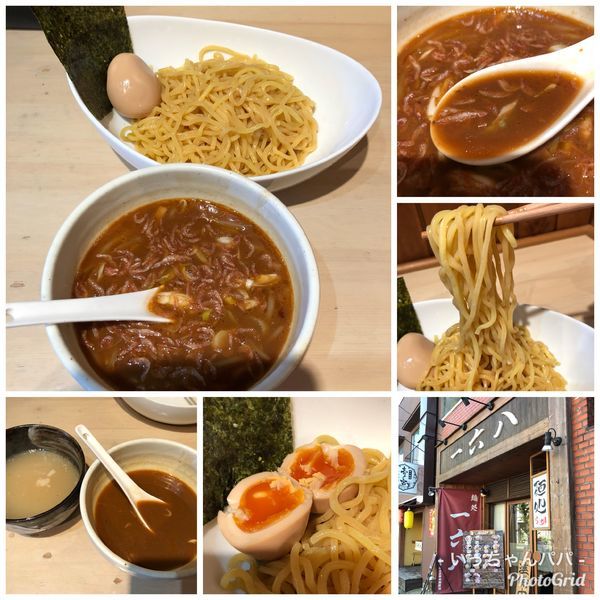 「海老つけ麺 880円」@麺処 一六八の写真