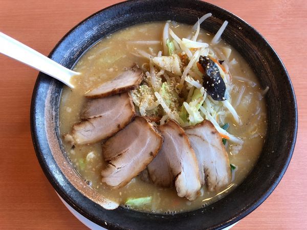 「味噌野菜チャーシュー」@幸楽苑 城山店の写真