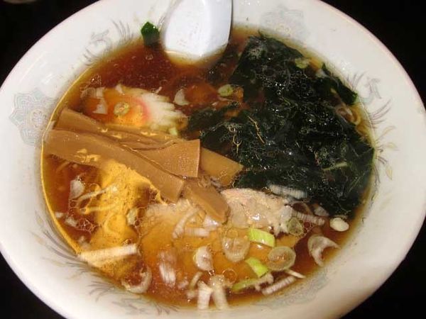 「ラーメン　500円」@大釜 本店の写真