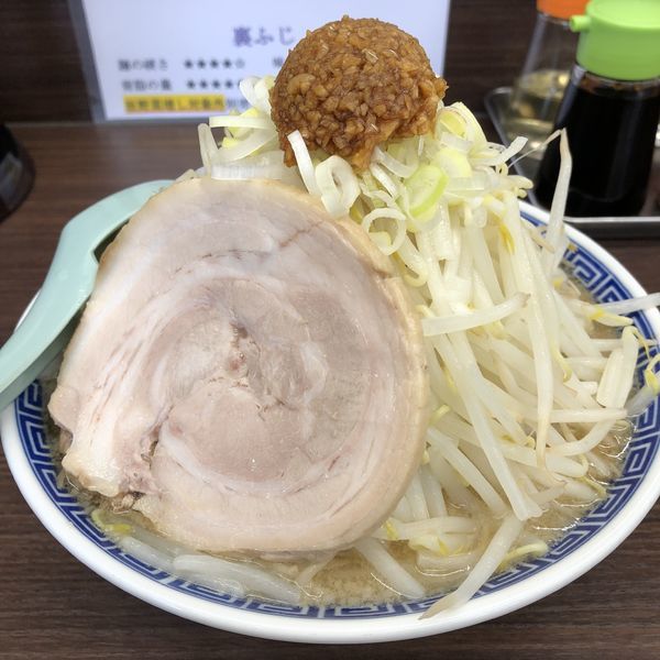 「ラーメン・中盛(¥780+50)」@金町角ふじの写真