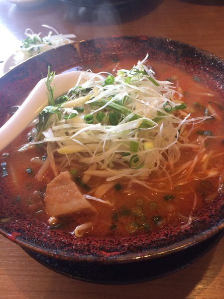 「満天 辛麺味噌 中辛」@満天家 ゆいの杜店の写真