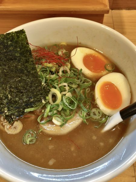 「味玉煮干しそば ¥850」@麺屋Mの写真