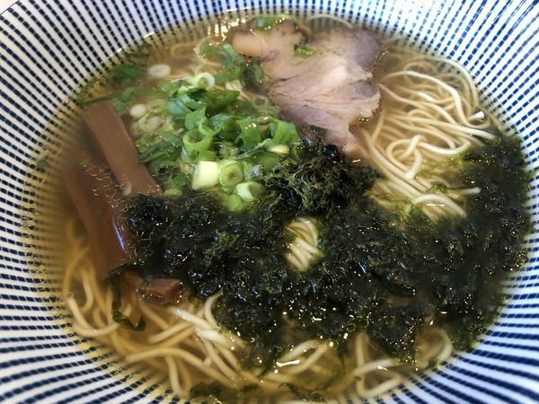 「魚介そば 塩」@汁なし担担麺と魚介そば sirusiの写真