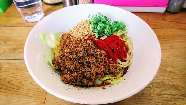 「汁なし担々麺(小)」@自家製麺 てんかの写真