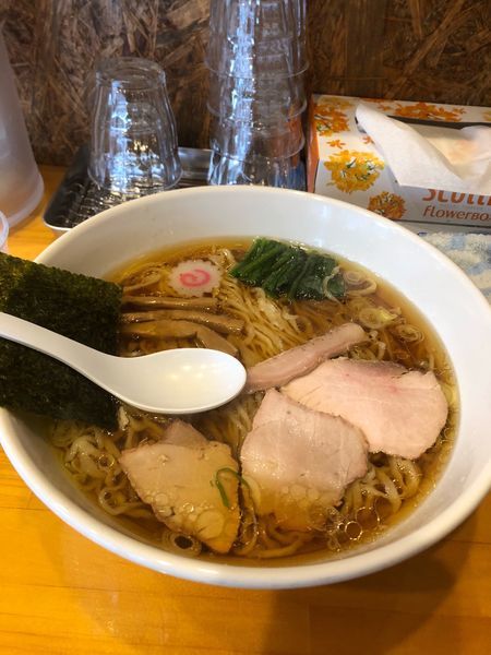 「中華そば(大盛り 890円」@白河手打中華そば 法隆の写真