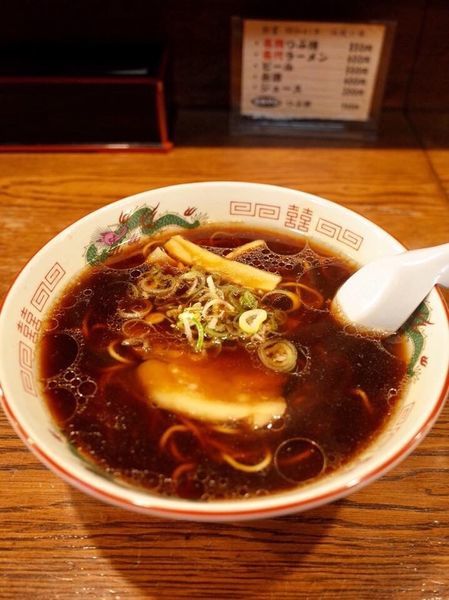 「名代ラーメン…600円」@つぶ焼 かど屋の写真
